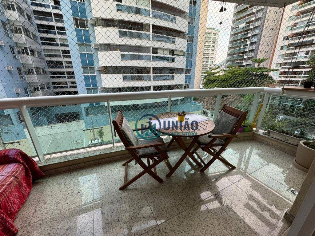 Apartamento em Icaraí, Niterói/RJ de 89m² 2 quartos à venda por R$ 844.000,00