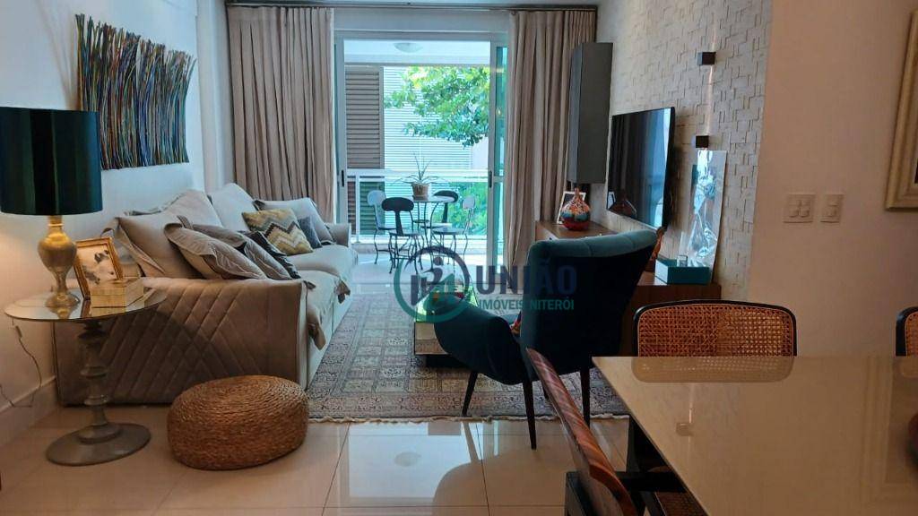 Apartamento em Icaraí, Niterói/RJ de 130m² 3 quartos à venda por R$ 1.474.000,00