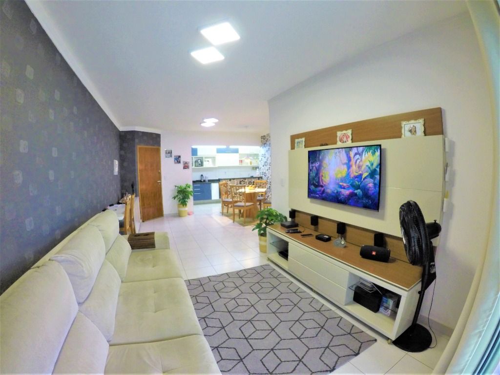 Apartamento em Vila Guilhermina, Praia Grande/SP de 100m² 3 quartos para locação R$ 5.500,00/mes