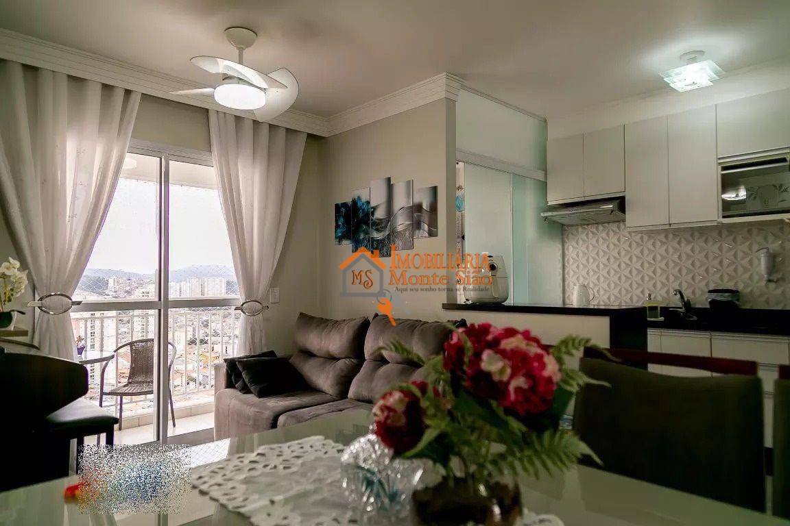 Apartamento em Jardim Flor da Montanha, Guarulhos/SP de 57m² 2 quartos à venda por R$ 420.000,00