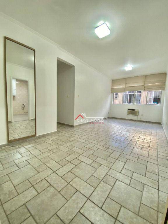 Apartamento em Gonzaga, Santos/SP de 90m² 2 quartos para locação R$ 3.200,00/mes