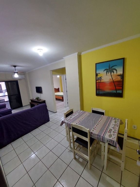 Apartamento em Vila Caiçara, Praia Grande/SP de 54m² 1 quartos para locação R$ 1.900,00/mes