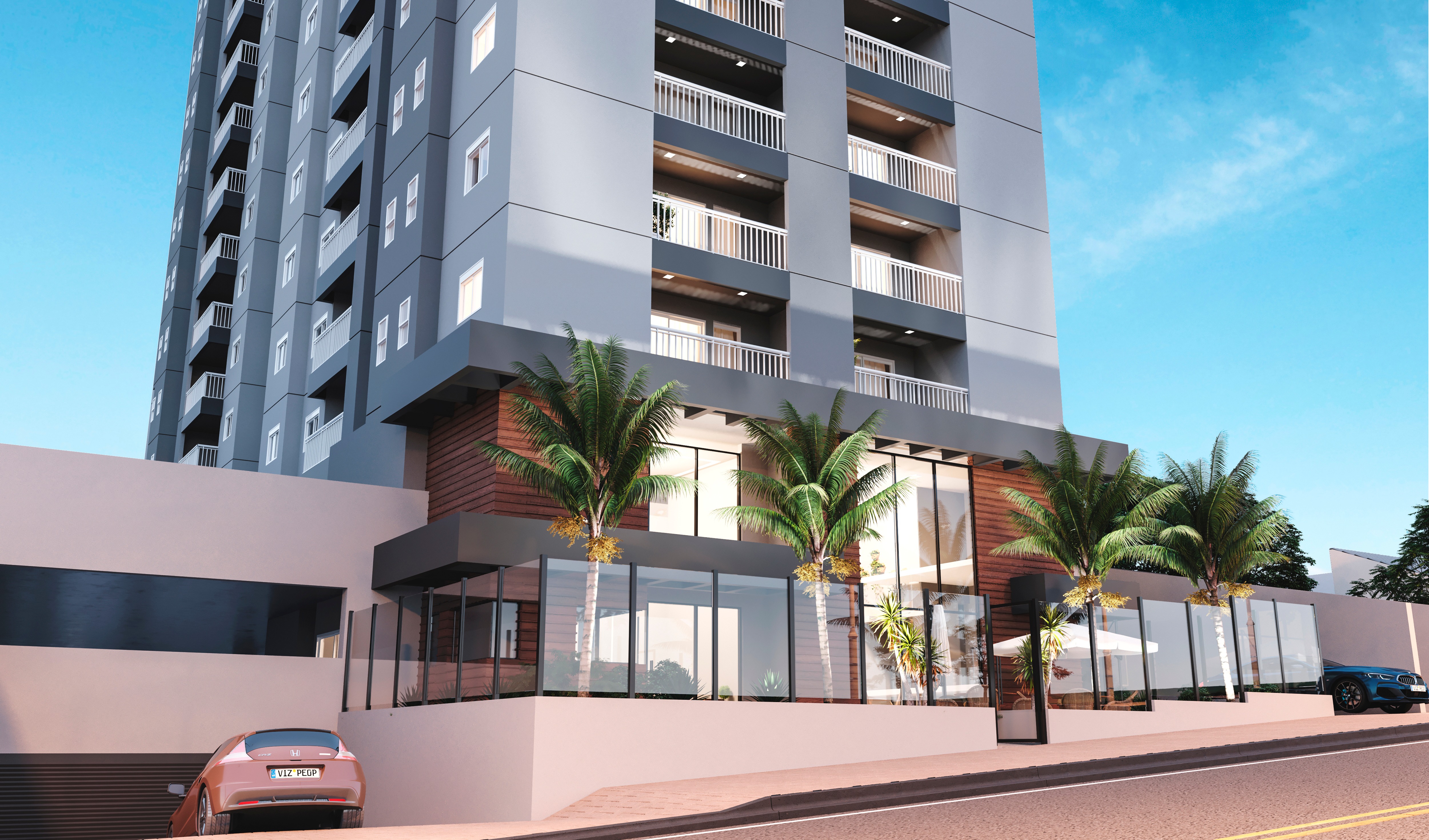 Apartamento em Vila Carvalho, Sorocaba/SP de 39m² 1 quartos à venda por R$ 196.000,00