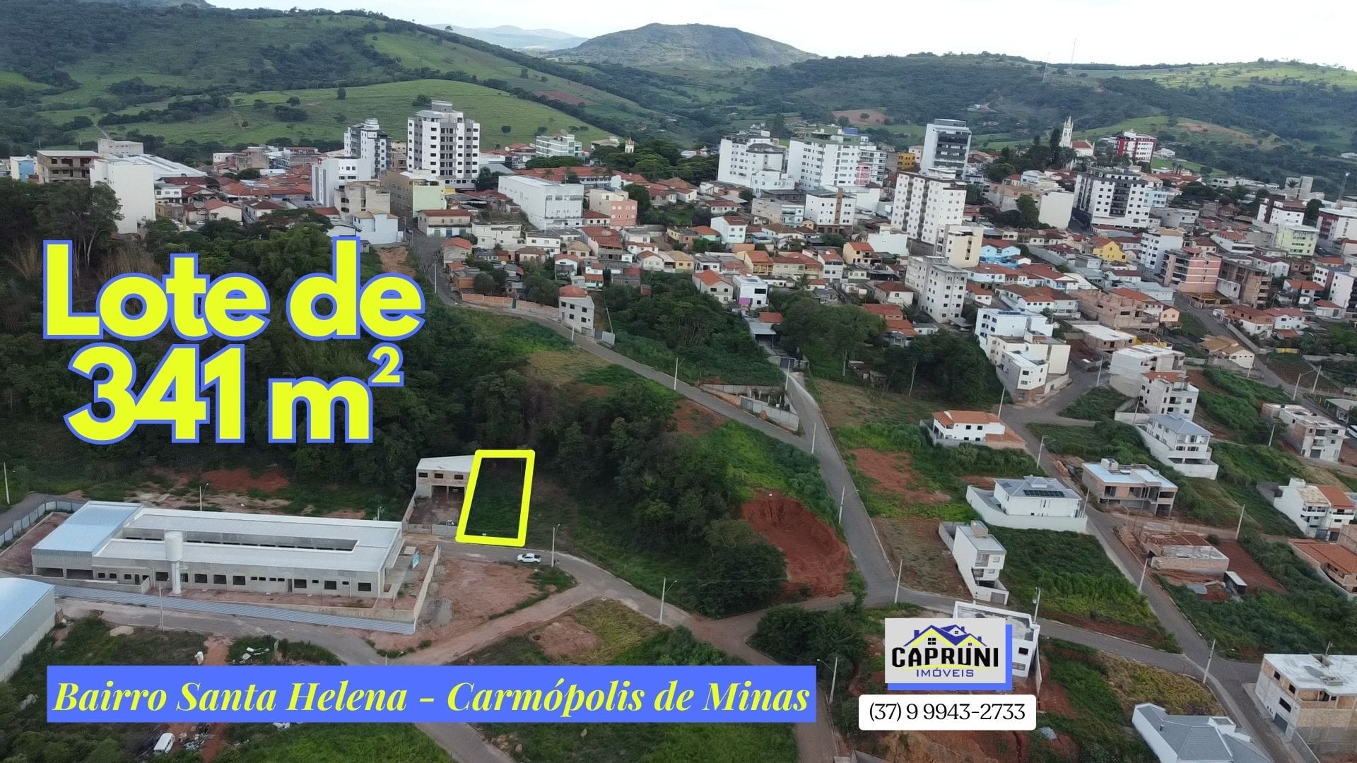 Terreno em , Carmópolis de Minas/MG de 10m² à venda por R$ 134.000,00