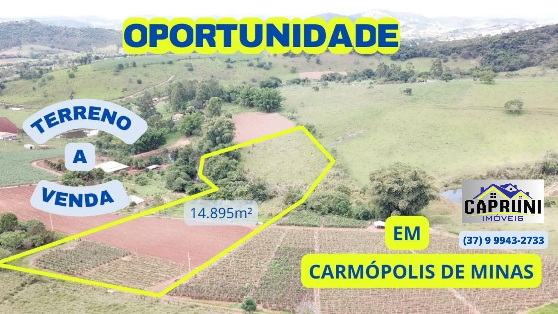 Terreno em , Carmópolis de Minas/MG de 10m² à venda por R$ 249.000,00