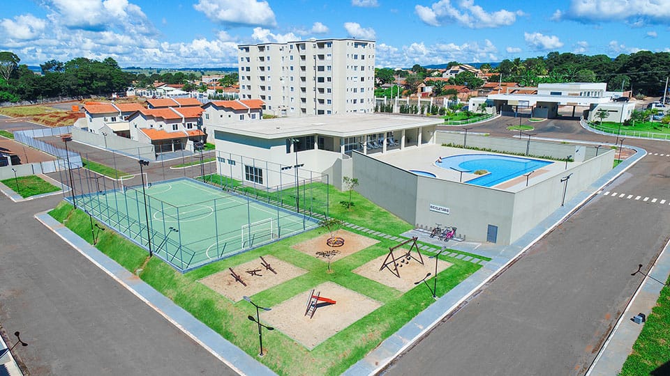 Apartamento em Setor Serra Dourada, Aparecida de Goiânia/GO de 58m² 2 quartos à venda por R$ 264.000,00