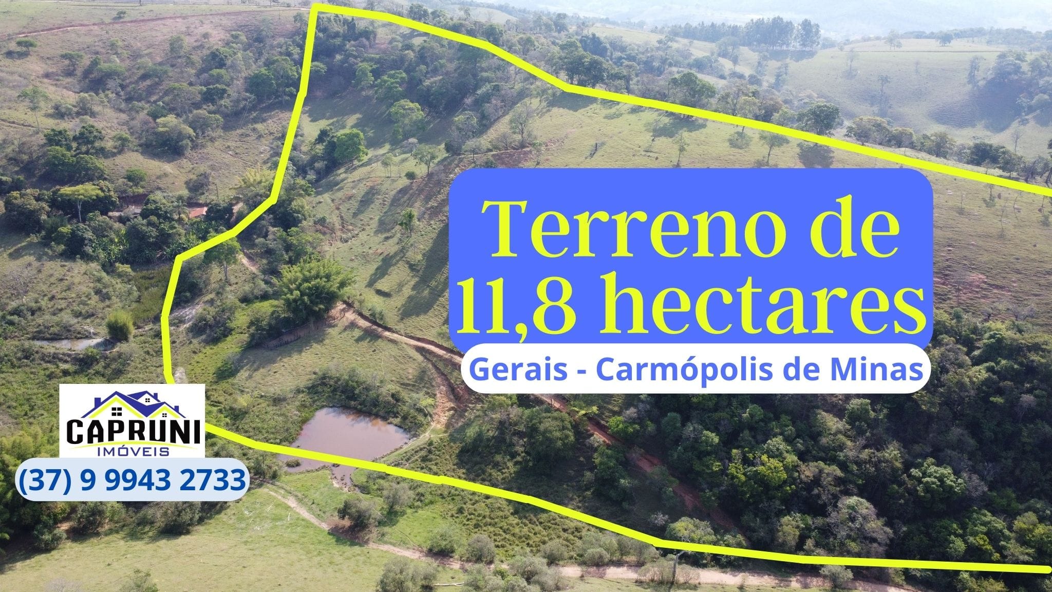 Terreno em , Carmópolis de Minas/MG de 10m² à venda por R$ 319.000,00