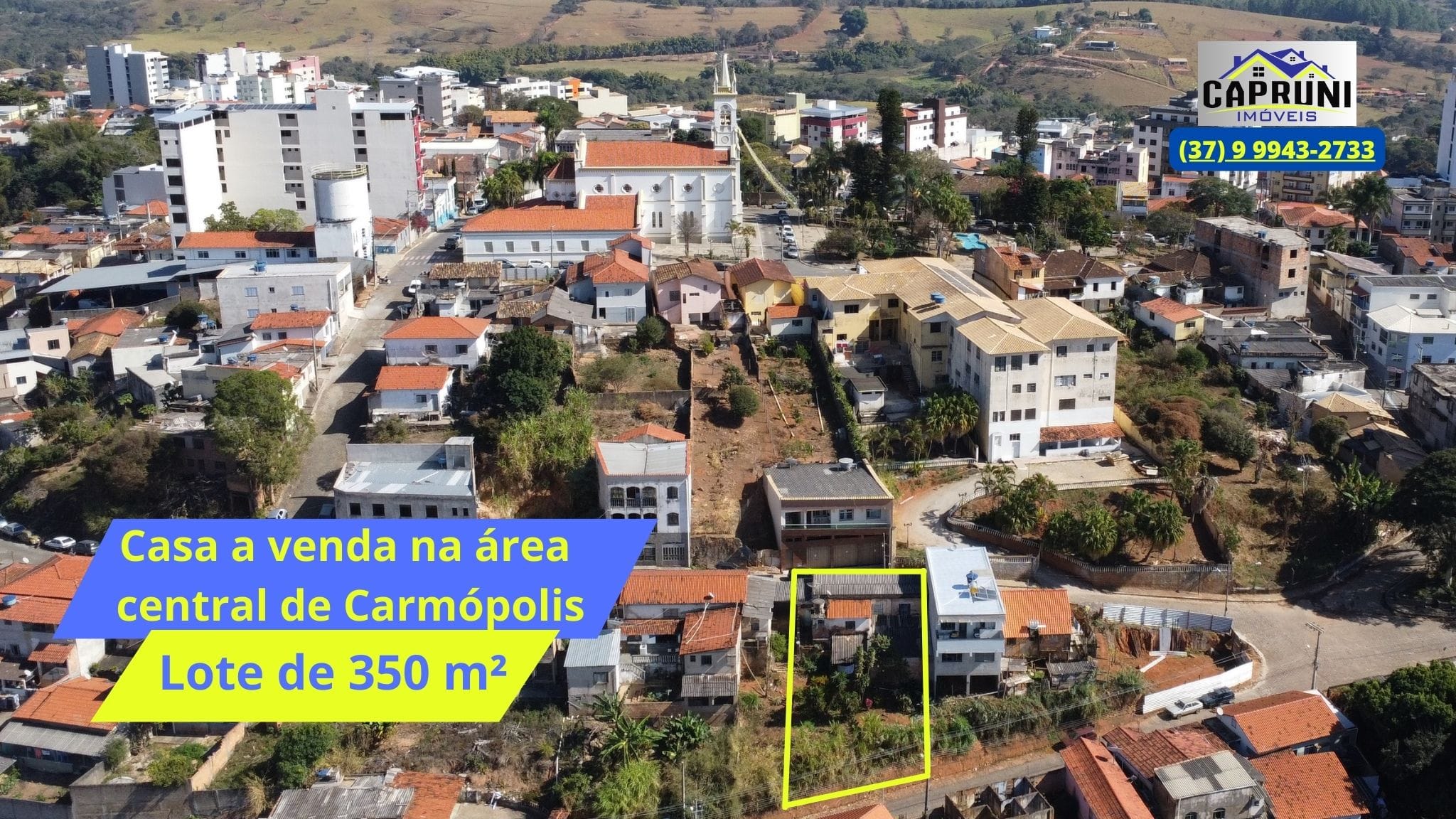 Casa em , Carmópolis de Minas/MG de 350m² 3 quartos à venda por R$ 399.000,00