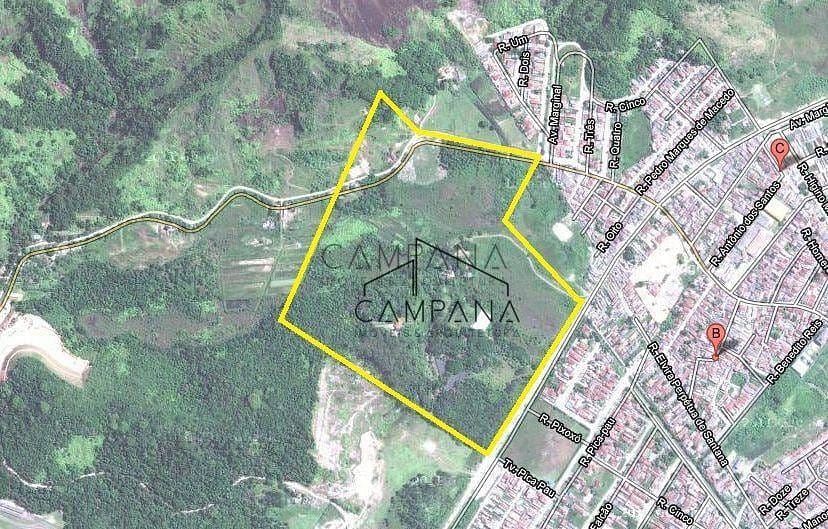 Terreno em Indaiá, Caraguatatuba/SP de 256000m² à venda por R$ 27.999.000,00