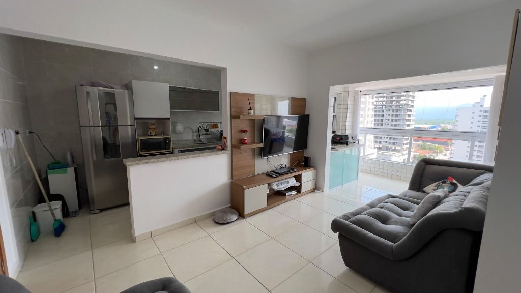 Apartamento em Vila Guilhermina, Praia Grande/SP de 76m² 2 quartos à venda por R$ 459.000,00
