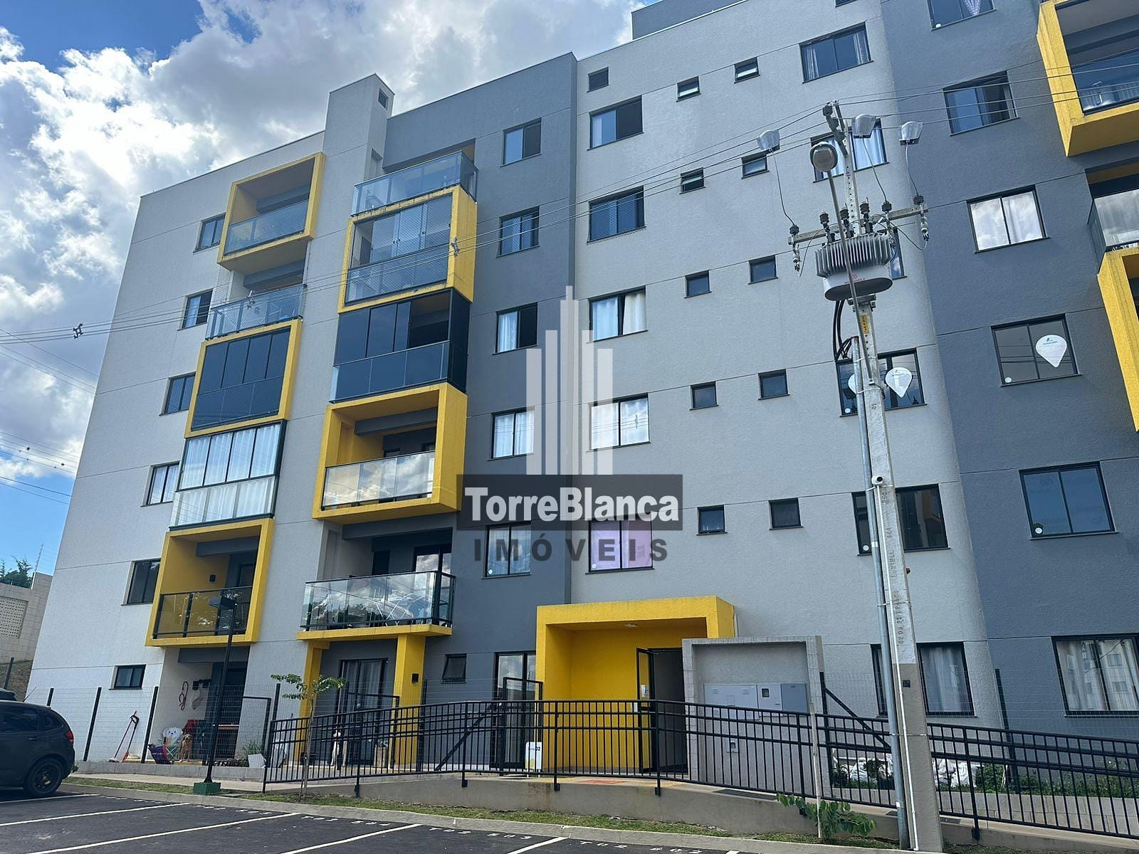 Apartamento em Cará-cará, Ponta Grossa/PR de 66m² 3 quartos à venda por R$ 302.000,00