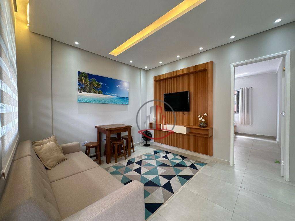 Apartamento em Canto do Forte, Praia Grande/SP de 40m² 1 quartos à venda por R$ 294.000,00
