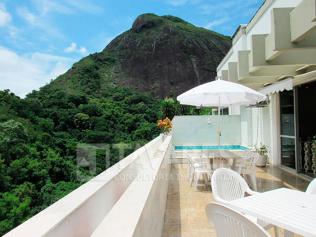 Penthouse em Lagoa, Rio de Janeiro/RJ de 209m² 3 quartos à venda por R$ 3.099.000,00