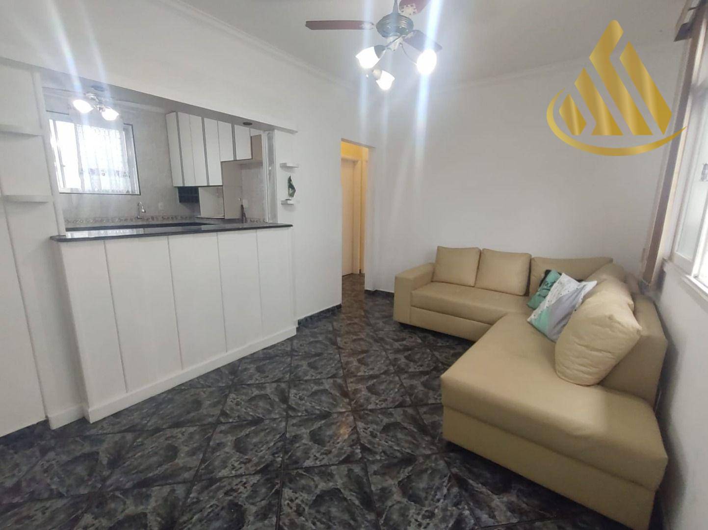 Apartamento em Ponta da Praia, Santos/SP de 61m² 2 quartos à venda por R$ 359.000,00