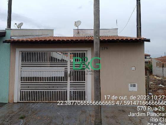 Casa em Jardim Panorama, Rio Claro/SP de 58m² 1 quartos à venda por R$ 160.985,78