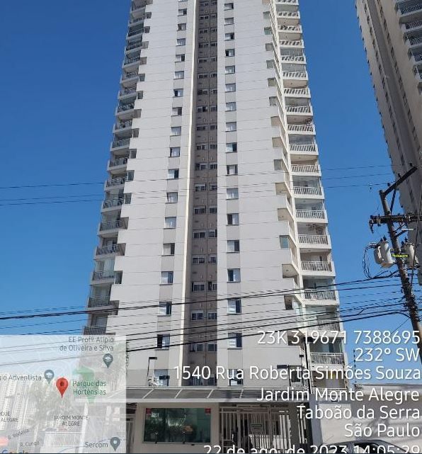 Apartamento em Jardim Monte Alegre, Taboão da Serra/SP de 52m² 2 quartos à venda por R$ 175.358,00