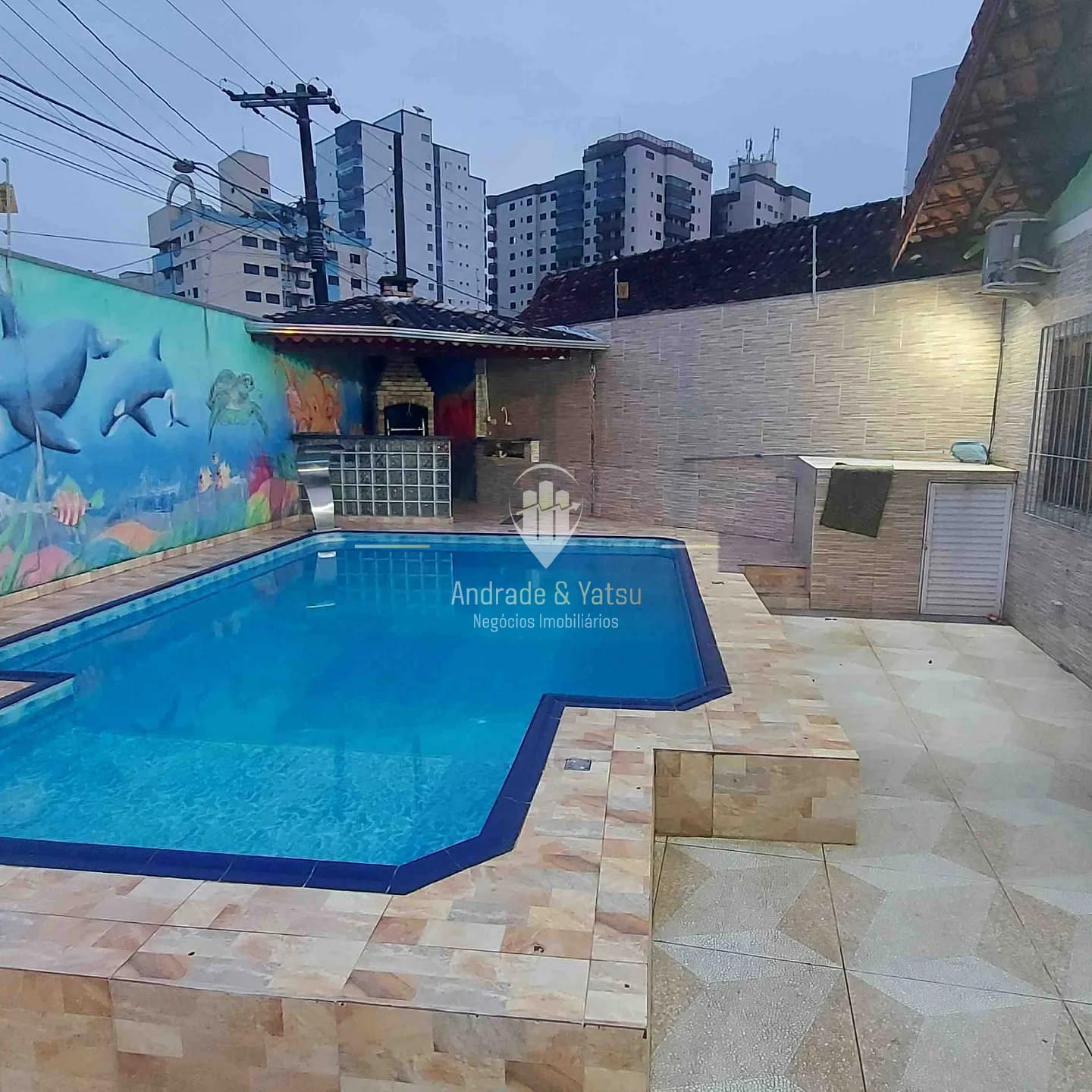 Casa em Vila Mirim, Praia Grande/SP de 80m² 2 quartos à venda por R$ 599.000,00