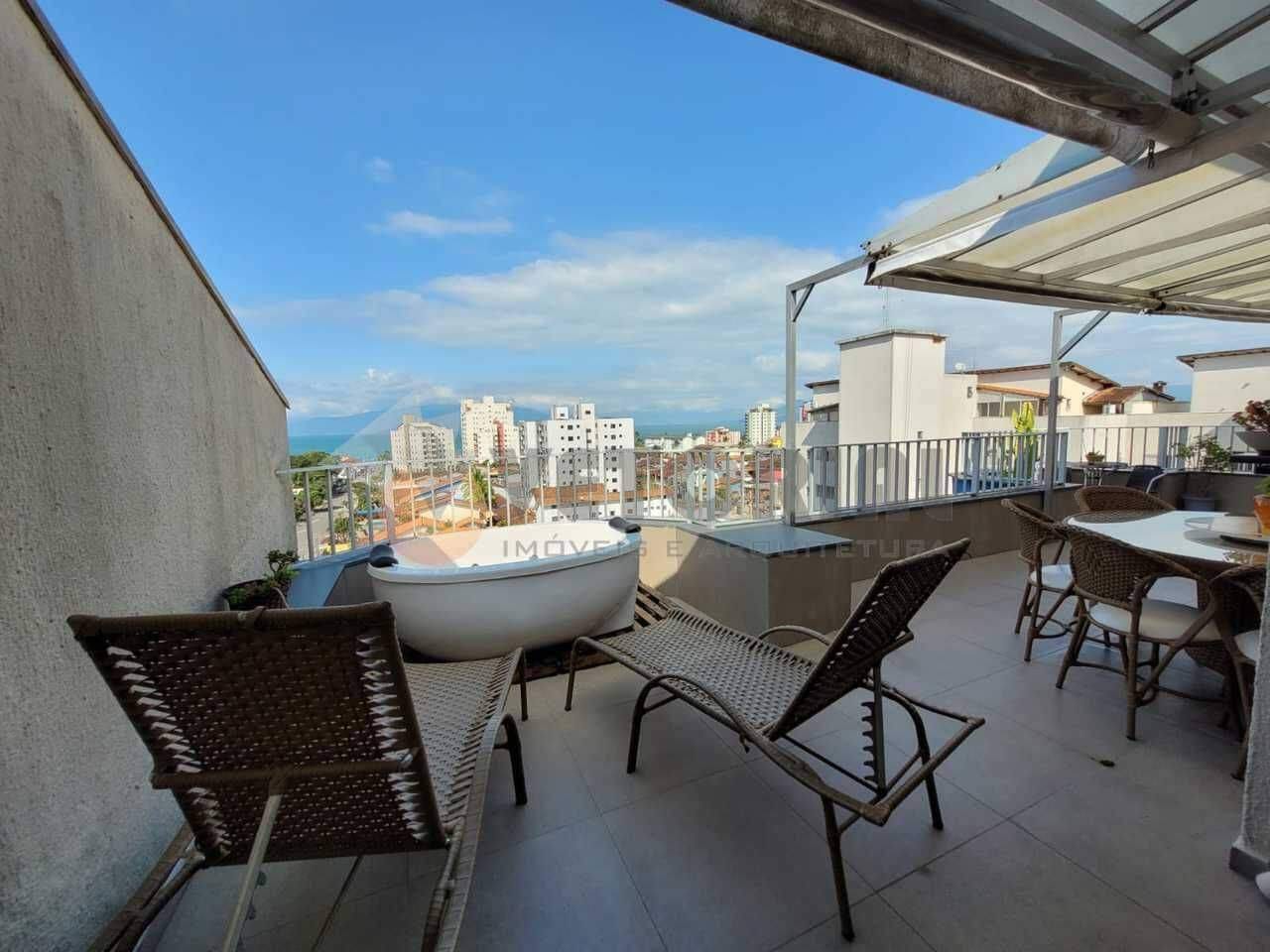 Penthouse em Martim de Sá, Caraguatatuba/SP de 102m² 3 quartos à venda por R$ 949.000,00