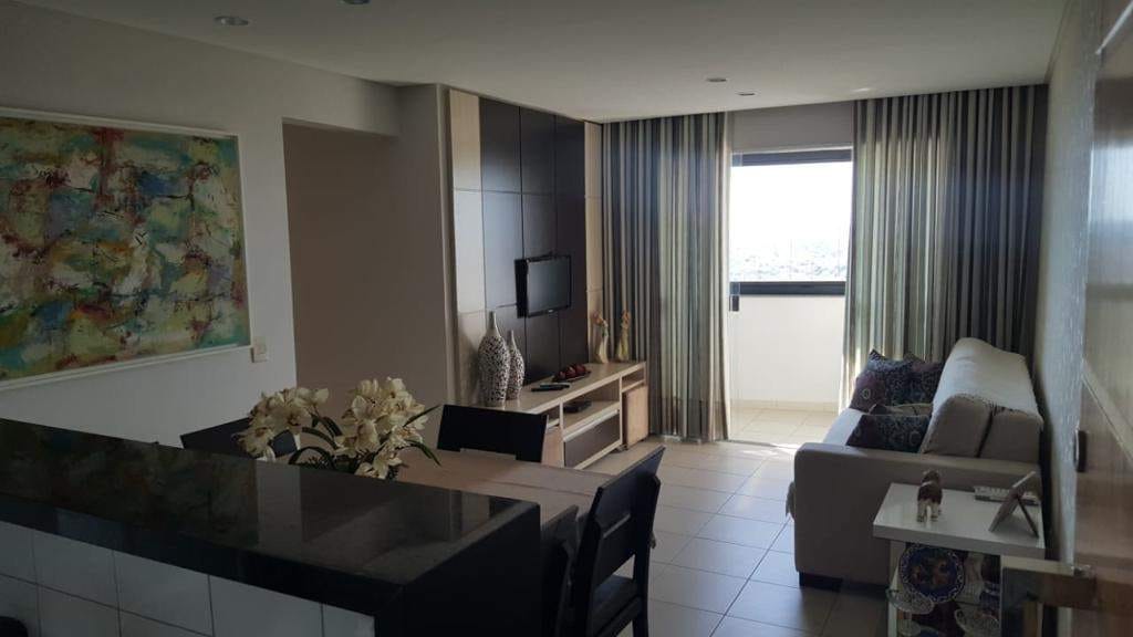 Apartamento em Vila São Tomaz, Aparecida de Goiânia/GO de 75m² 3 quartos para locação R$ 1.900,00/mes