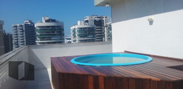 Penthouse em Jacarepaguá, Rio de Janeiro/RJ de 139m² 2 quartos para locação R$ 3.800,00/mes