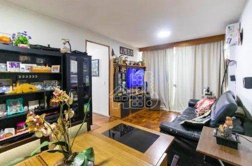 Apartamento em Santa Rosa, Niterói/RJ de 98m² 3 quartos à venda por R$ 344.000,00