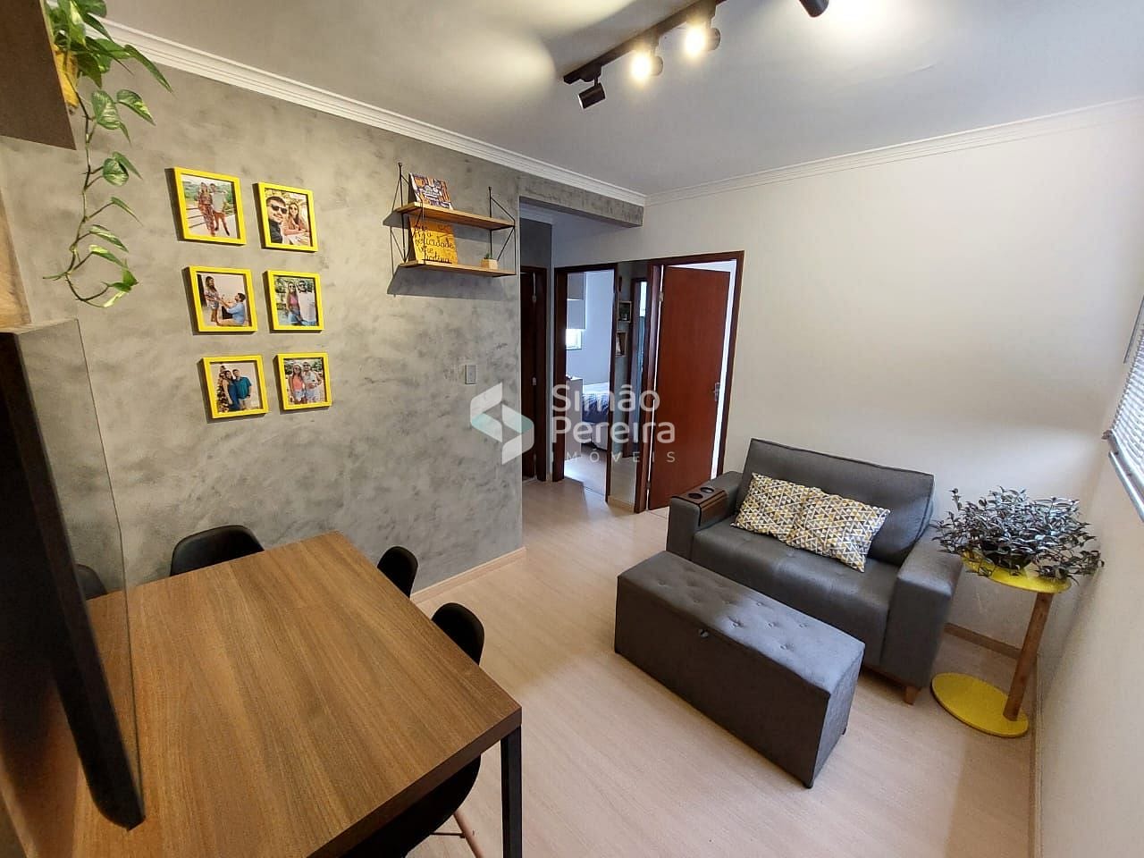 Apartamento em Vivendas da Serra, Juiz de Fora/MG de 48m² 2 quartos à venda por R$ 149.000,00