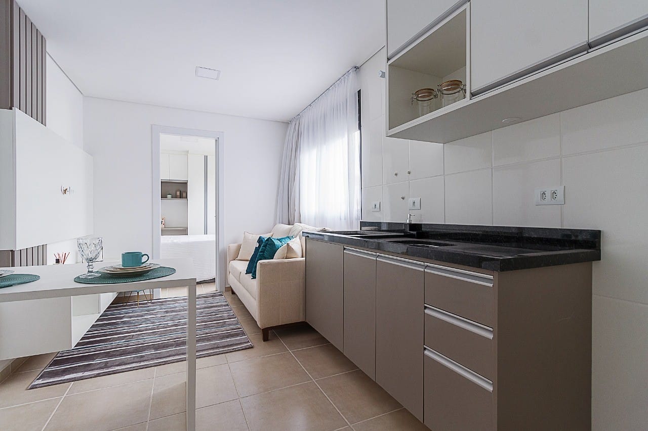Apartamento em Portão, Curitiba/PR de 24m² 1 quartos à venda por R$ 343.500,00