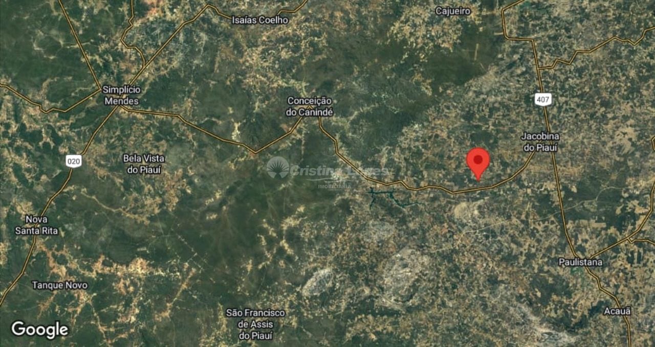 Terreno em Zona Rural, Conceição Do Canindé/PI de 10m² à venda por R$ 130.000,00