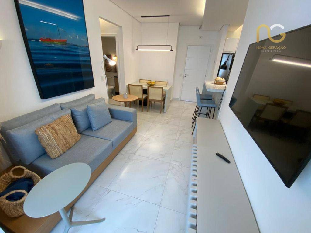 Apartamento em Vila Guilhermina, Praia Grande/SP de 65m² 2 quartos à venda por R$ 374.000,00