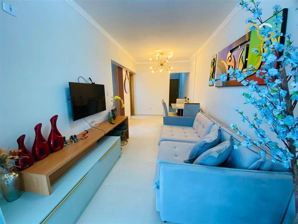 Apartamento em Vila Caiçara, Praia Grande/SP de 71m² 2 quartos à venda por R$ 629.000,00