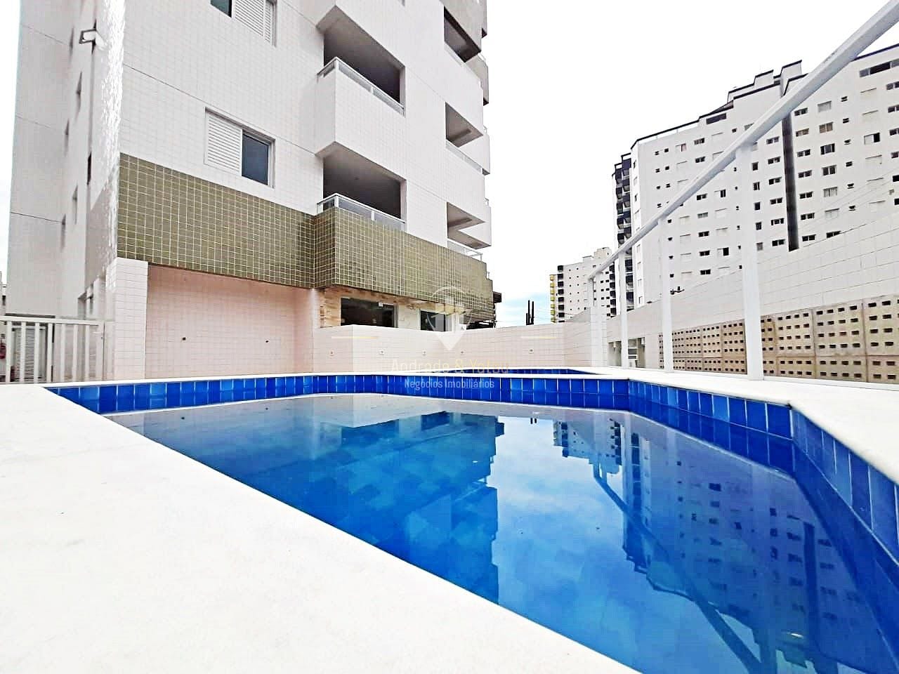 Apartamento em Vila Mirim, Praia Grande/SP de 56m² 2 quartos à venda por R$ 294.000,00