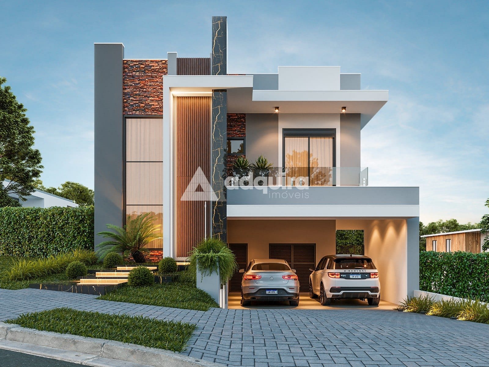 Casa em Colônia Dona Luíza, Ponta Grossa/PR de 283m² 3 quartos à venda por R$ 1.989.000,00