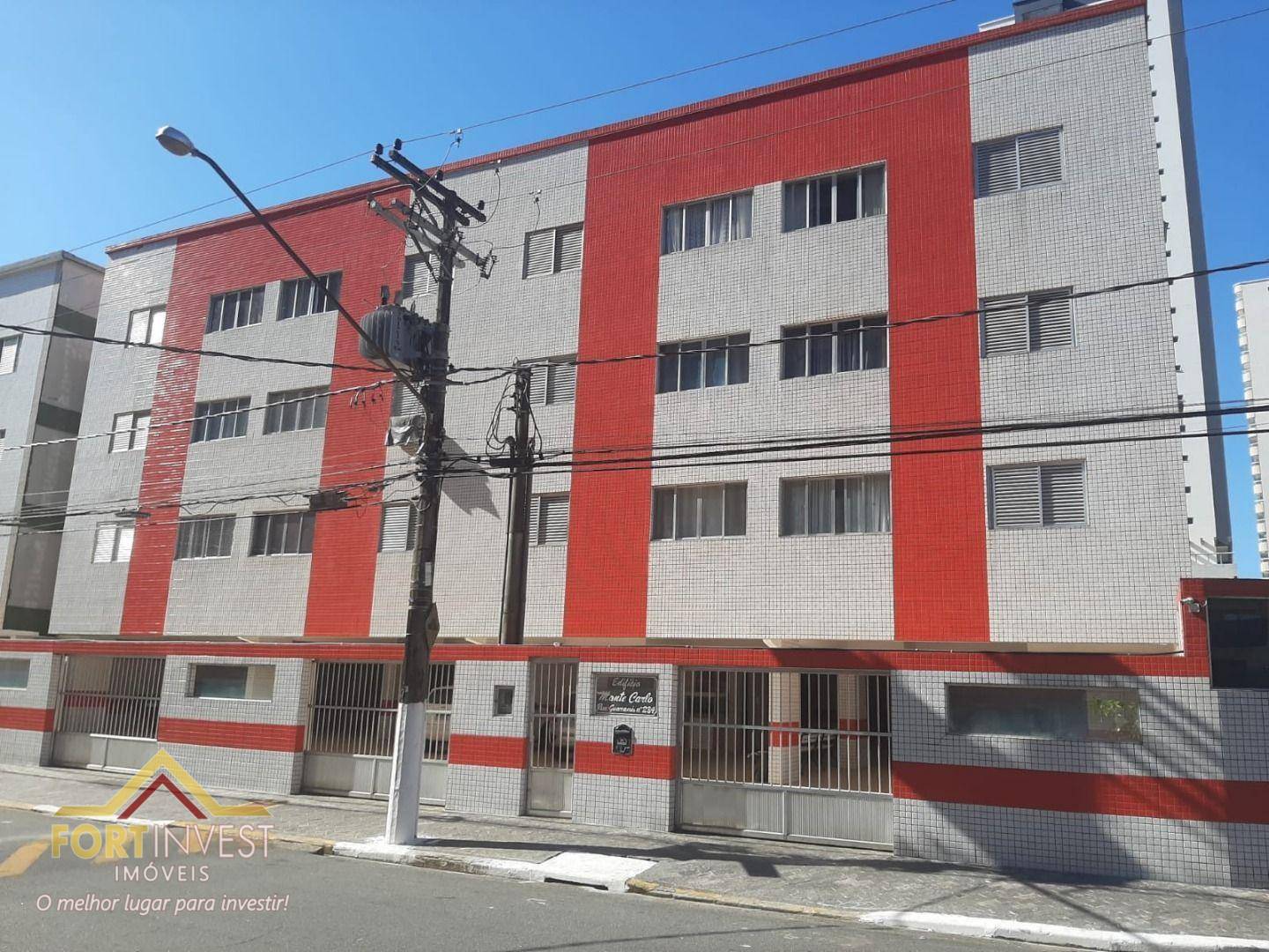 Apartamento em Vila Tupi, Praia Grande/SP de 64m² 1 quartos à venda por R$ 219.000,00