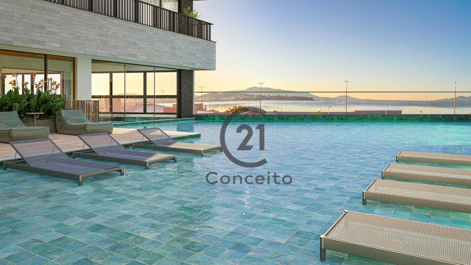 Apartamento em Praia Comprida, São José/SC de 8432m² 2 quartos à venda por R$ 937.000,00