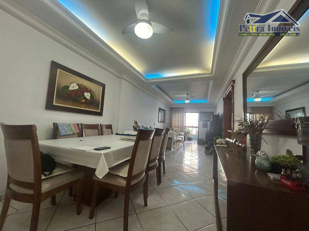 Apartamento em Vila Guilhermina, Praia Grande/SP de 142m² 3 quartos à venda por R$ 579.000,00