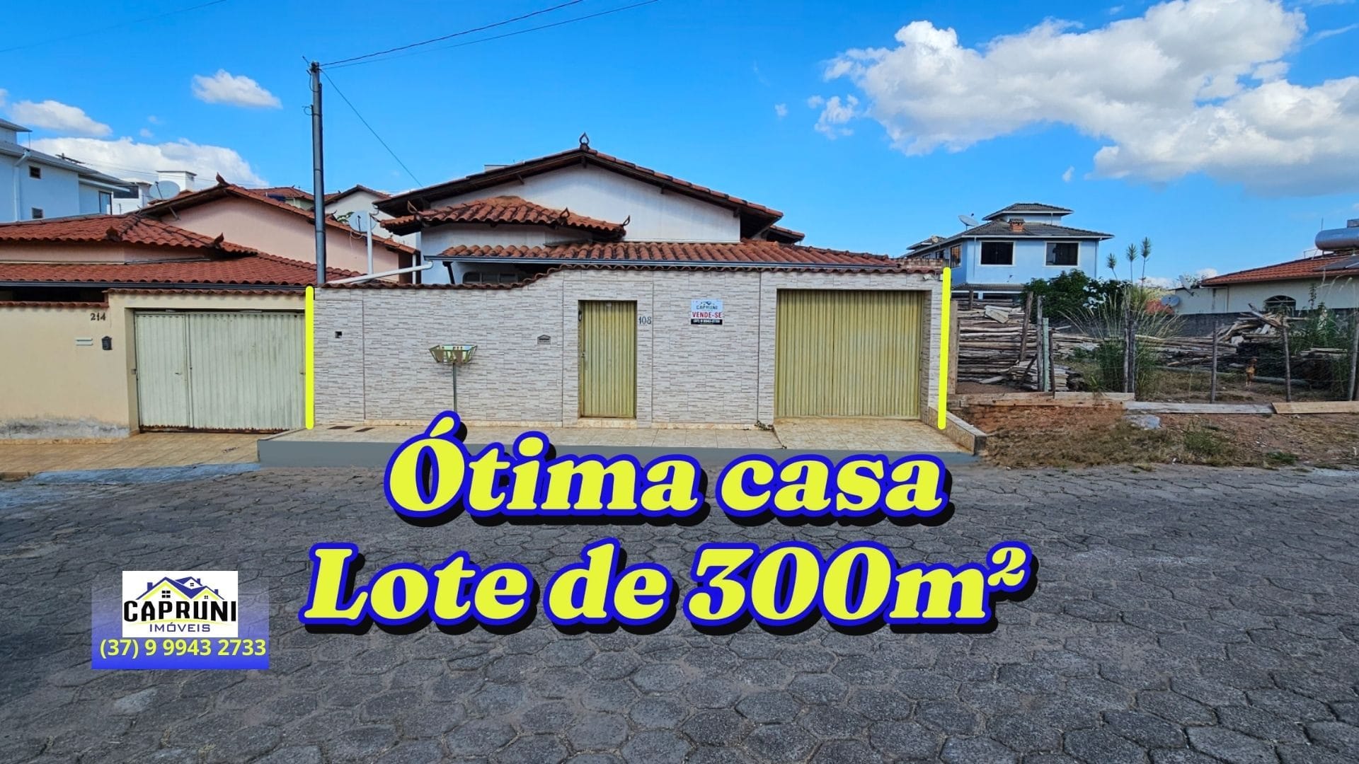 Casa em , Carmópolis de Minas/MG de 300m² 3 quartos à venda por R$ 409.000,00