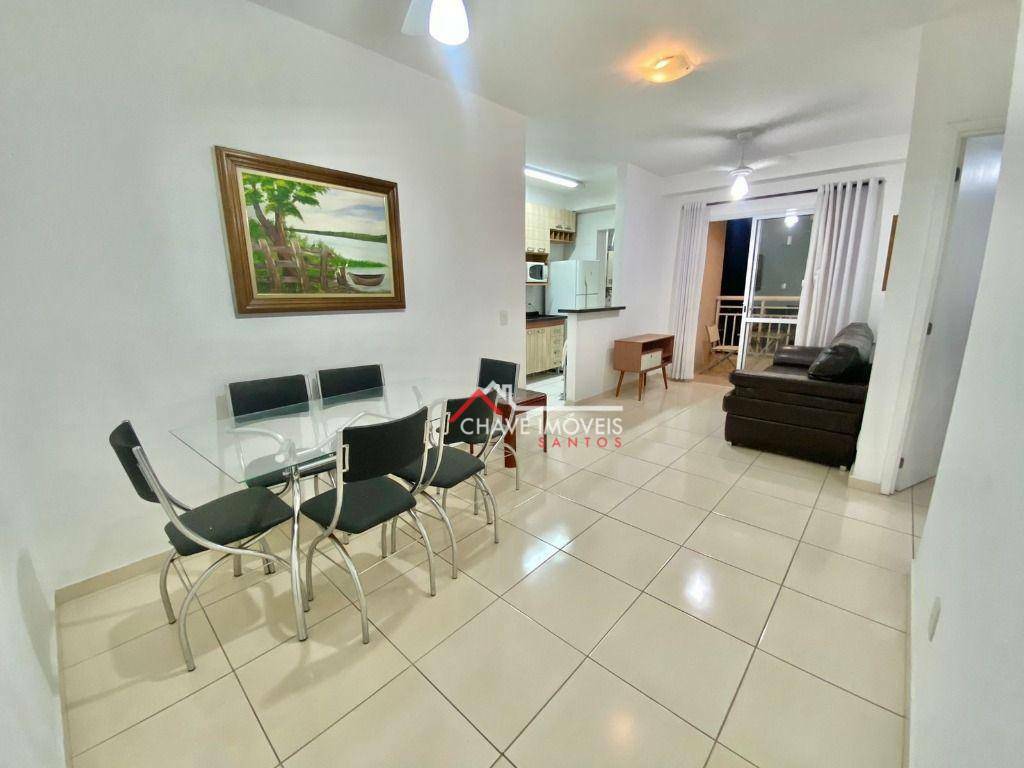 Apartamento em Marapé, Santos/SP de 64m² 2 quartos para locação R$ 3.300,00/mes