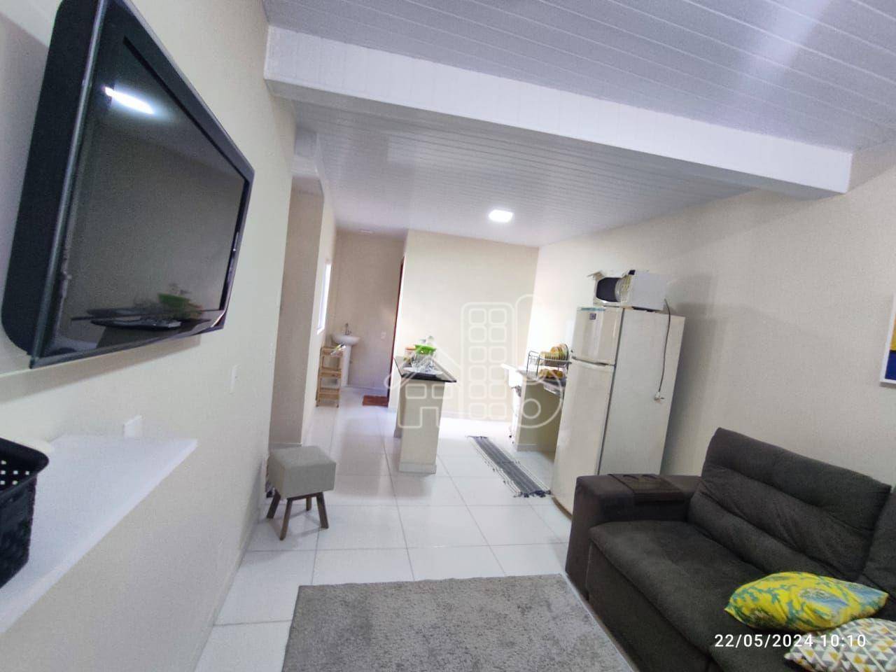 Apartamento em Icaraí, Niterói/RJ de 38m² 1 quartos para locação R$ 1.400,00/mes