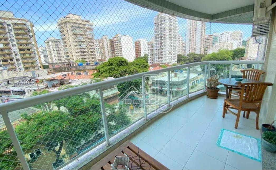 Apartamento em Icaraí, Niterói/RJ de 85m² 2 quartos à venda por R$ 749.000,00