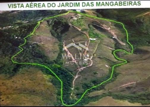 Terreno em Jardim Das Mangabeiras, Nova Lima/MG de 2454m² à venda por R$ 713.000,00