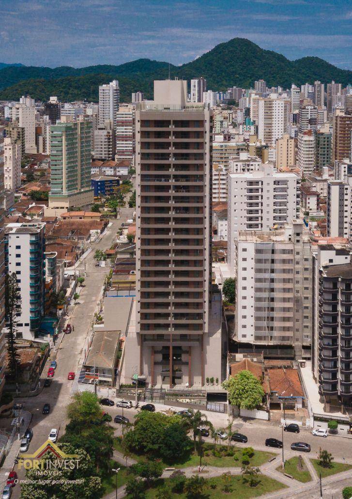 Apartamento em Vila Guilhermina, Praia Grande/SP de 95m² 2 quartos à venda por R$ 709.000,00