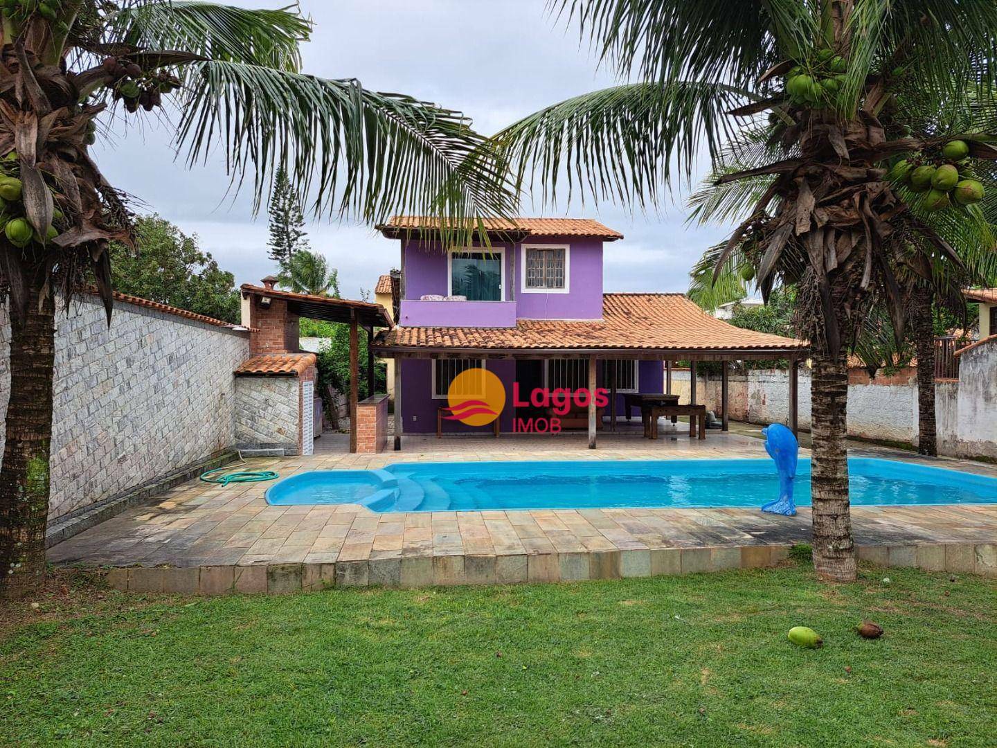Casa em Jardim Atlântico Oeste (Itaipuaçu), Maricá/RJ de 250m² 5 quartos à venda por R$ 692.000,00