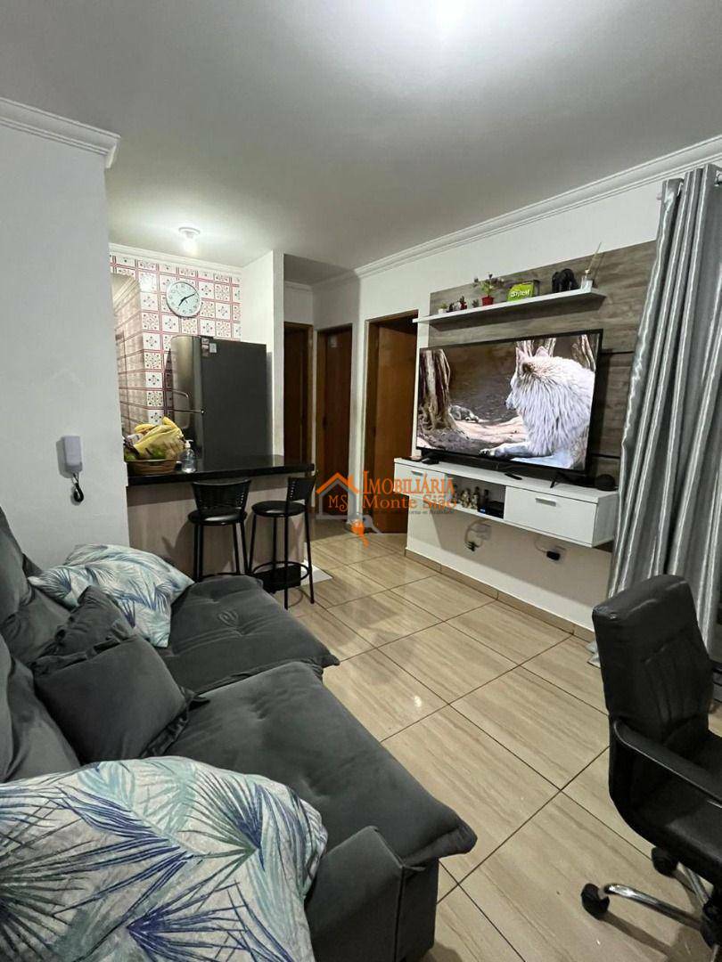 Apartamento em Taboão, Guarulhos/SP de 51m² 2 quartos à venda por R$ 298.900,00