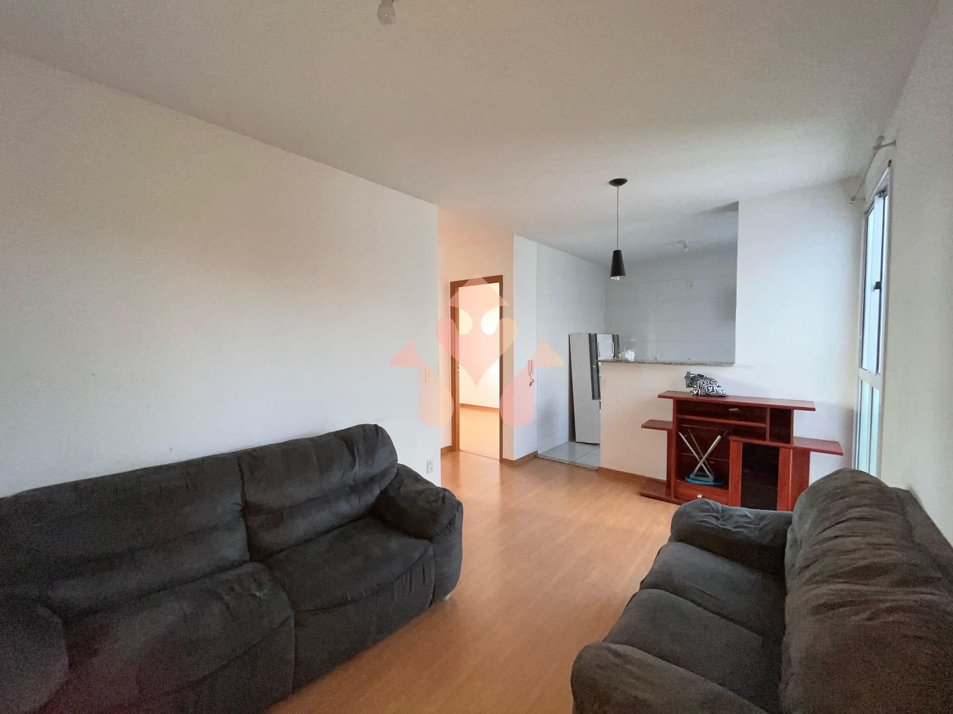 Apartamento em Pousada Del Rey (São Benedito), Santa Luzia/MG de 48m² 2 quartos para locação R$ 850,00/mes