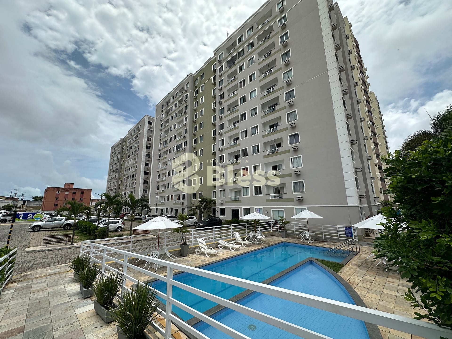 Apartamento em Nova Parnamirim, Parnamirim/RN de 67m² 3 quartos à venda por R$ 274.000,00 ou para locação R$ 1.750,00/mes