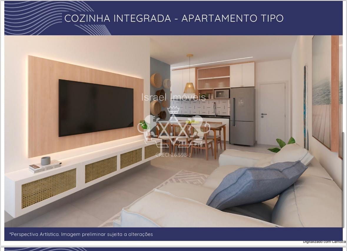 Apartamento em Massaguaçu, Caraguatatuba/SP de 71m² 2 quartos à venda por R$ 599.000,00