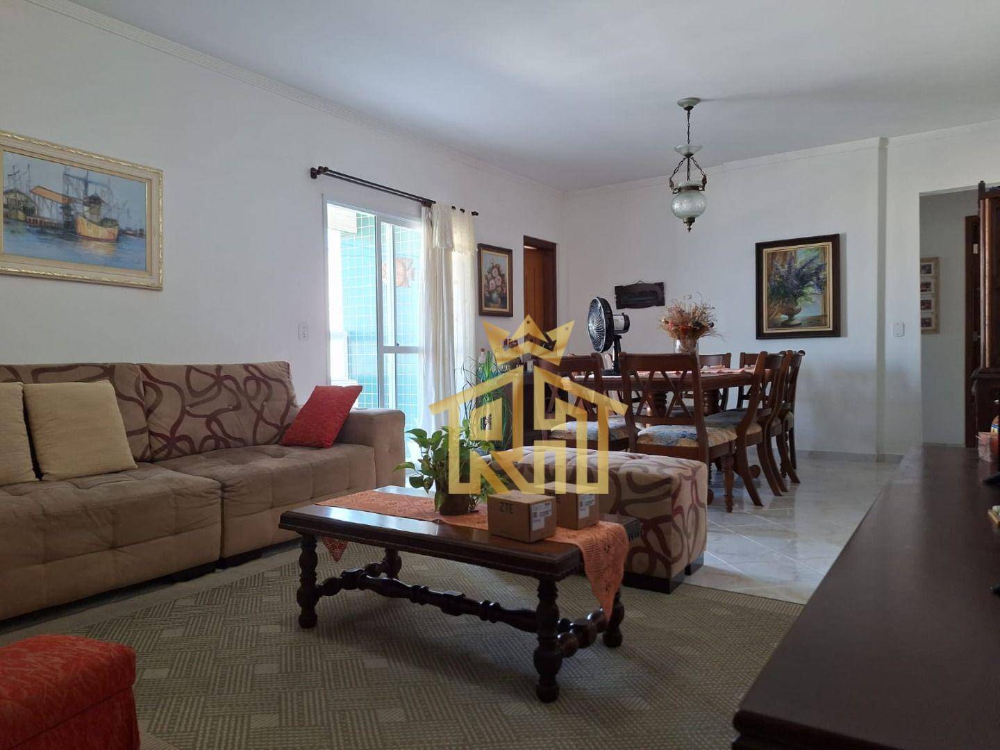 Apartamento em Vila Guilhermina, Praia Grande/SP de 130m² 3 quartos à venda por R$ 959.000,00