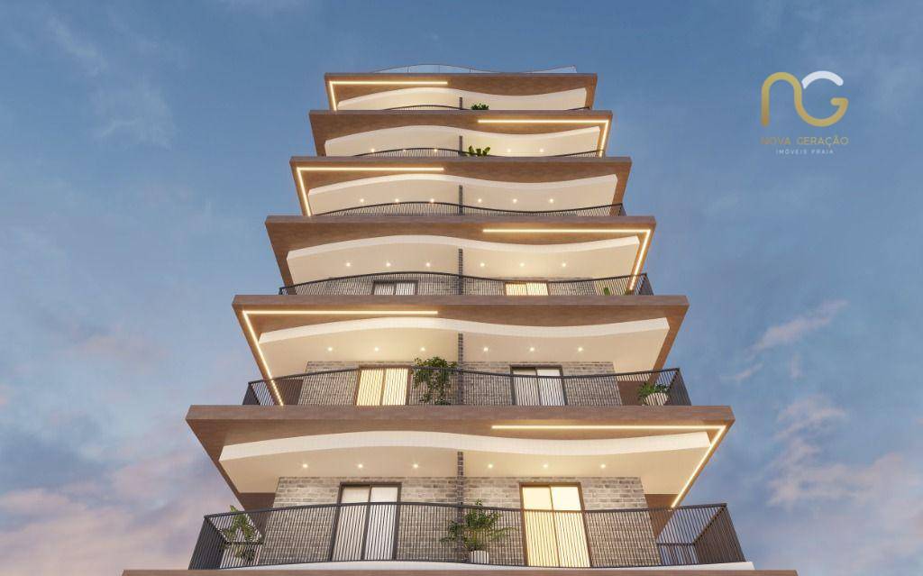 Apartamento em Vila Tupi, Praia Grande/SP de 57m² 2 quartos à venda por R$ 511.033,22