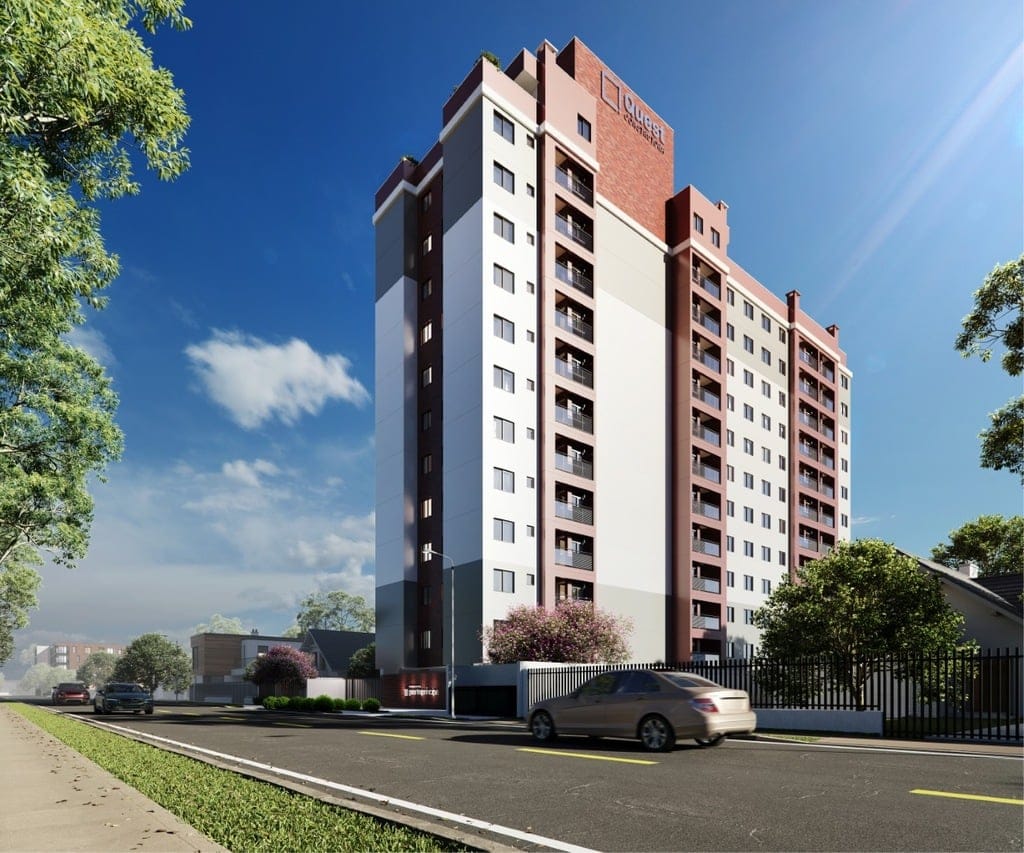Apartamento em Centro, Pinhais/PR de 49m² 2 quartos à venda por R$ 298.000,00