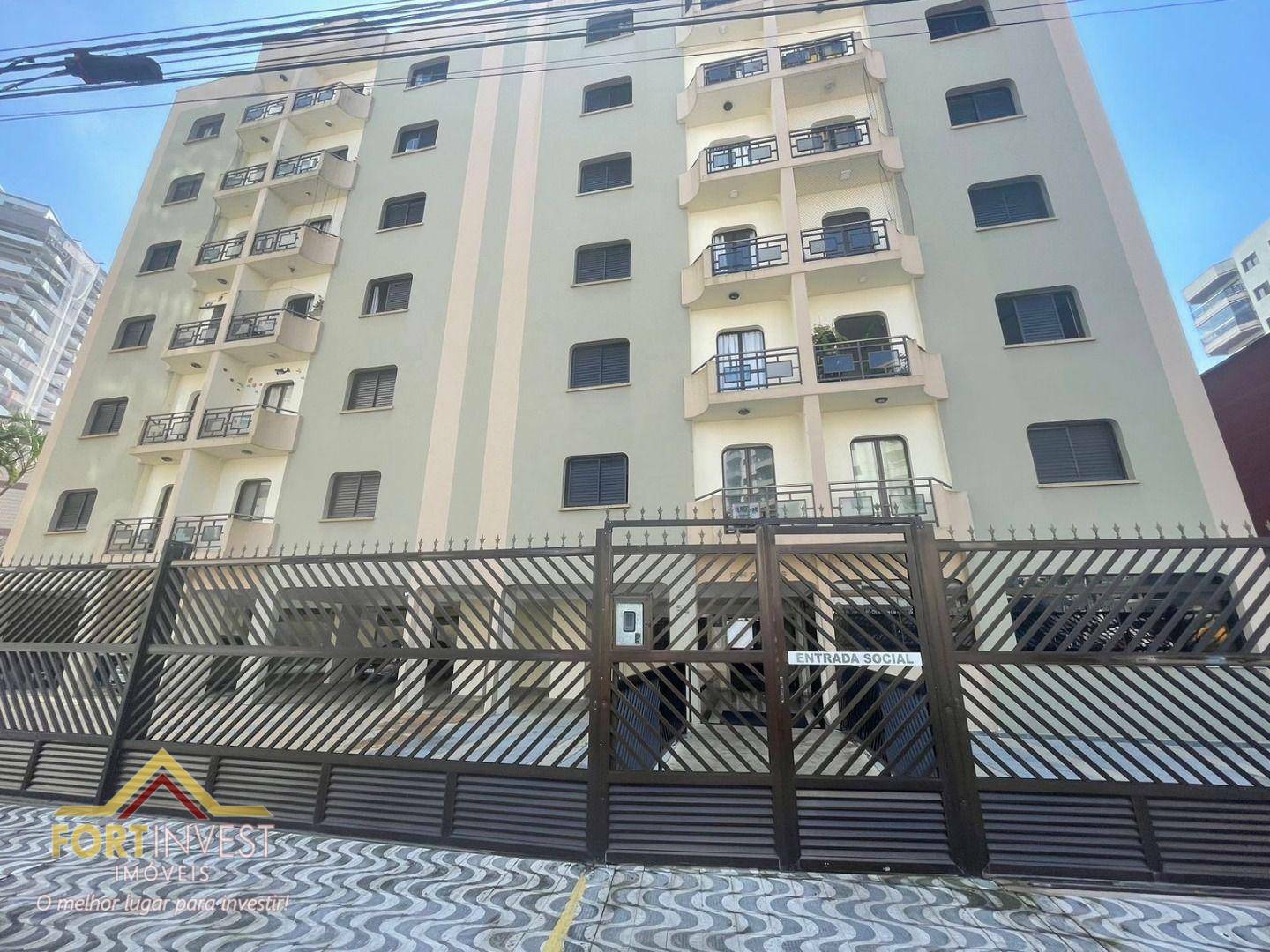 Apartamento em Vila Caiçara, Praia Grande/SP de 48m² 1 quartos à venda por R$ 219.000,00